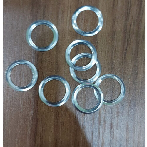 Long đền 10mm (Đệm lót mặt sau dành cho khoen ore bọc lỗ tròn, khuy mắt cáo) Bằng thau không gỉ Màu bạc Bịch 100 cái