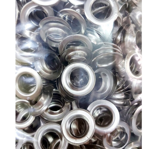 Alternative view of [1KG] Khoen mắt cáo ore 14mm Bằng Sắt Bịch 1 ký Có long đền Khoen đóng bạt, giấy, đồ thủ công