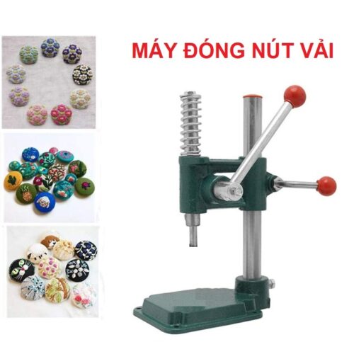 Máy đóng nút bọc vải Máy đóng nút đa năng (nút sofa , nút quần áo, nút rèm, nút túi xách) CHƯA GỒM BỘ CỐI