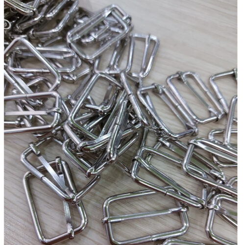 Khoen tăng giảm chữ nhật Bằng sắt Bán sỉ - Size 2cm 2.5cm 3cm - Phụ kiện túi xách, balo, phụ liệu may Bịch 0.5kg / 1kg