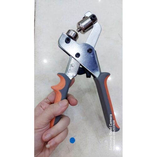 Alternative view of Kìm bấm khoen mắt cáo Size 6mm (dùng cho khoen 6ly bằng nhôm,sắt,thau mỏng) Chuyên bấm bạt hiflex, túi giấy