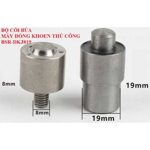 Bộ cối khuôn đóng khoen ode, khuy mắt cáo Dùng cho máy đóng khoen BSR-DKJ819 Khuôn 4,5,6,8,10,12,14,16,18,20mm