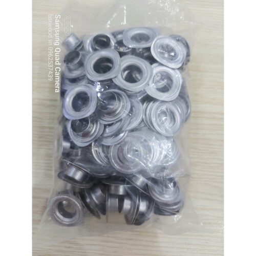 Alternative view of Khoen mắt cáo ore 10mm Khoen bạt 10ly nhôm Khuy mắt cáo đóng bạt, bấm bạt Bằng NHÔM Túi 100 cái + 100 long đền