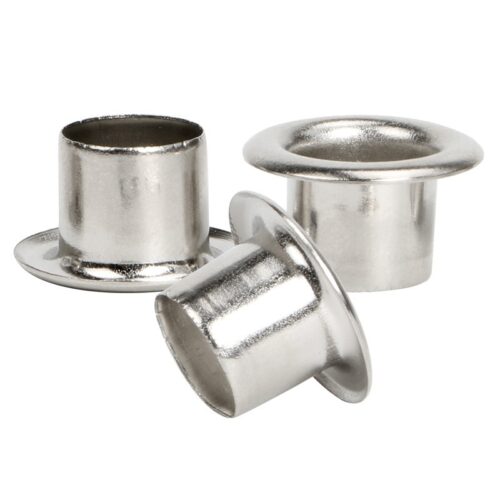 Alternative view of Khoen mắt cáo 5mm, 6mm, 8mm, 9mm, 10mm, 12mm, 14mm, 15mm, 17mm Chân cao Bằng SẮT Màu bạc Bịch 100 cái Có long đền