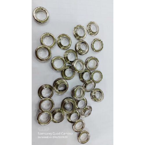 Alternative view of Khoen ore mắt cáo 12mm Khuy oze 12 ly Bằng INOX không gỉ Khuy mắt cáo bấm vải Phụ liệu may mặc cao cấp