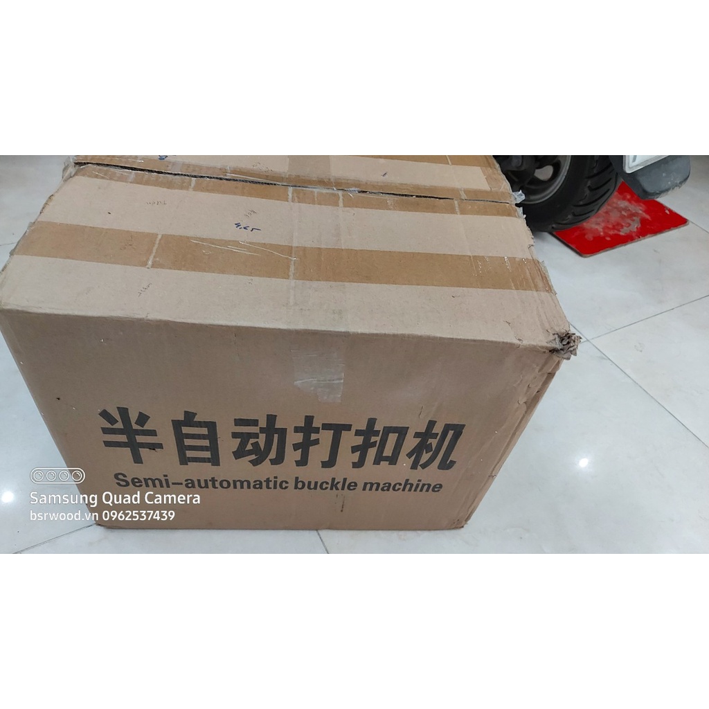 Máy dập khoen mắt cáo đóng bạt giấy nilong Loại bán tự động liên tục Không đục lỗ sẵn Size 5mm,6mm,8mm,10mm,12mm,13mm - Ảnh 5