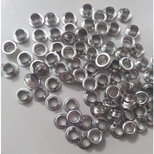 Khoen đóng bạt Khoen mắt cáo ore 10mm SẮT Túi 100 cái khoen + 100 cái long đền Chuyên bấm bạt, túi giấy