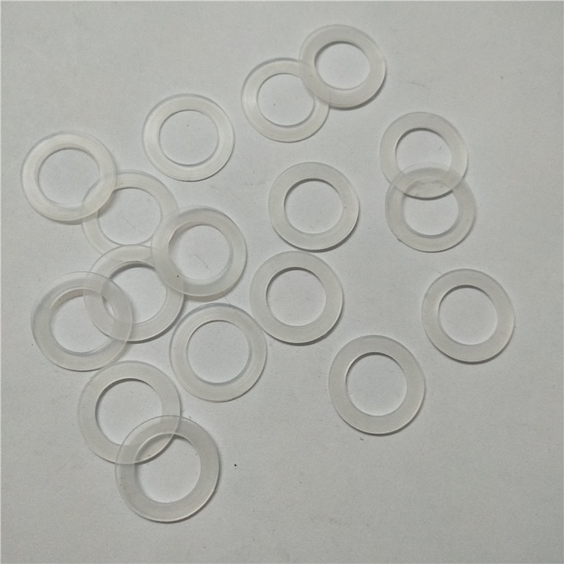 Long đền nhựa dùng cho khoen ore mắt cáo Size 4mm,5mm,6mm,8mm,10mm Túi 100 cái Màu trắng trong suốt Phụ liệu may mặc - Ảnh 8