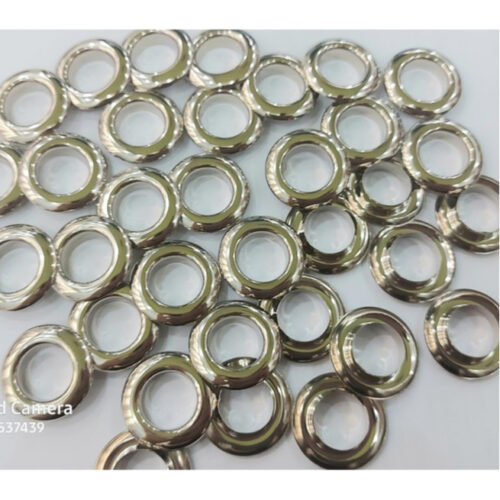 Alternative view of Khoen ore 14mm Khoen mắt cáo 14 ly Bằng INOX không gỉ Khuy mắt cáo bấm vải Phụ liệu may mặc cao cấp