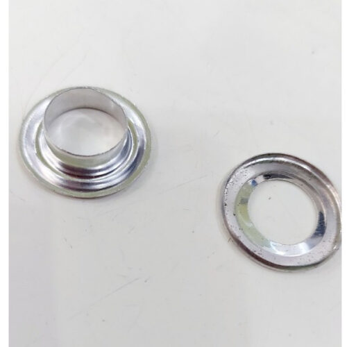 Khoen bạt khoen ore 12 x 23mm Nhôm Khuy mắt cáo đóng bạt 12ly Chân cao 7mm Có long đền