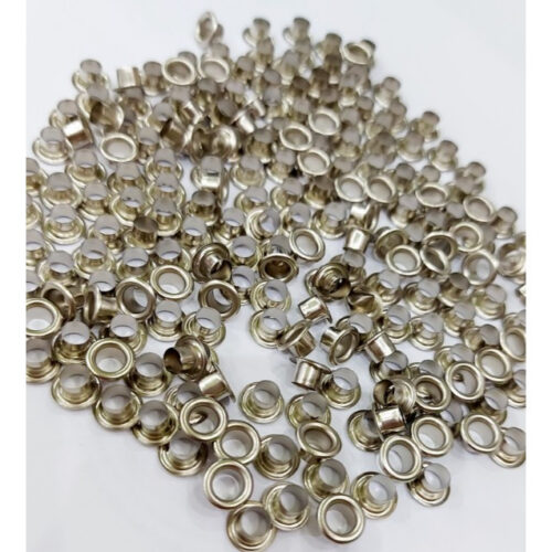 Alternative view of Khoen ore mắt cáo 4.5mm (4 ly 5) hau không gỉ Màu bạc, vàng, đen, đồng Khuy mắt cáo bấm vải, quần áo, túi xách, đồ da