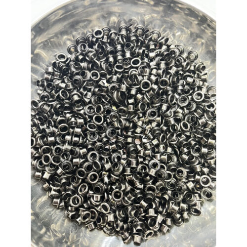 Alternative view of Khoen mắt cáo ore 5mm Thau không gỉ Màu Đen Khói / Màu Bạc Bán sỉ Bịch 1000 cái