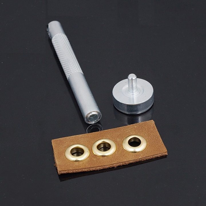 Combo bộ đóng khoen +20 khoen ore đồng thau không gỉ (màu ngẫu nhiên, có long đền) Đóng khoen áo quần,đồ thủ công - Ảnh 8