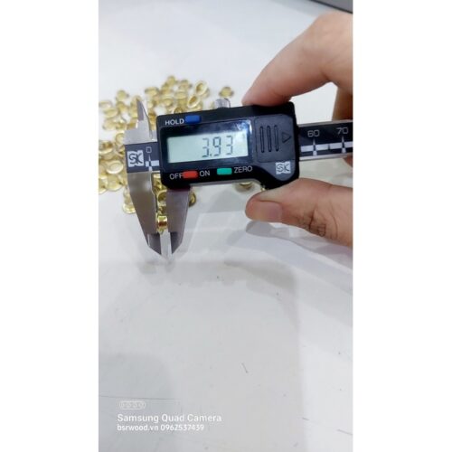 Alternative view of Khoen ore 5mm Bằng Sắt xi Màu BẠC, Màu VÀNG Bán sỉ Túi 1kg KHÔNG long đền Khuy mắt cáo thẻ tag, bấm túi giấy