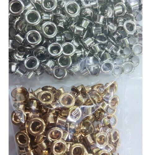 Khoen ore 4mm Khoen mắt cáo 4 ly Bằng INOX không gỉ Khuy mắt cáo bấm vải Phụ liệu may mặc cao cấp