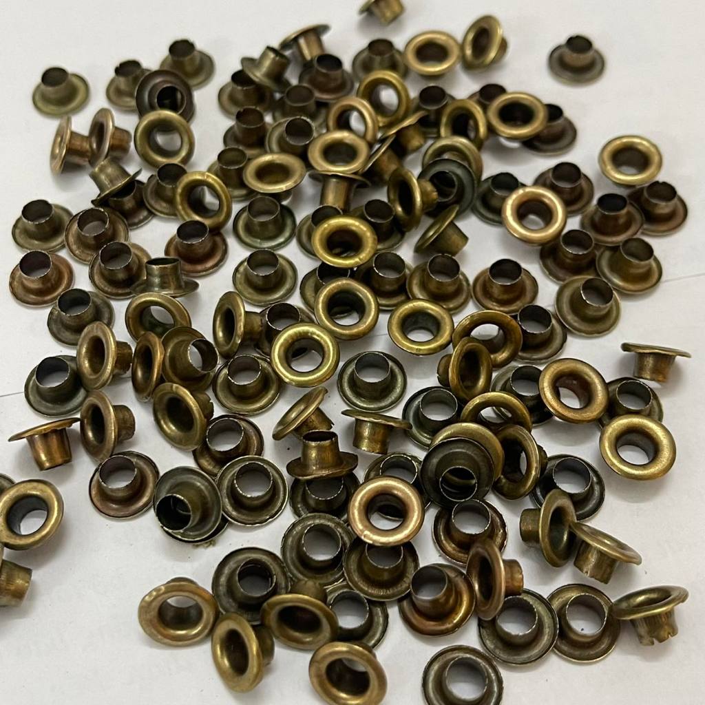 Khoen mắt cáo 5mm - Ô rê 5mm Sắt Bịch 100 cái Chuyên dùng đóng túi giấy, thẻ tag, bạt... - Ảnh 6
