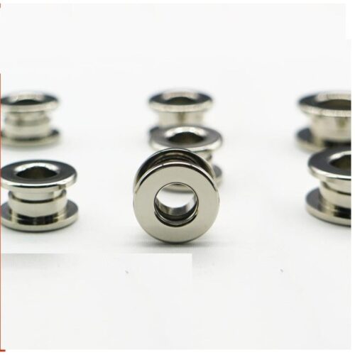 Alternative view of Khoen ore xoay vặn 6.5mm Khoen mắt cáo có ren vặn 6ly Bằng INOX không gỉ Màu bạc màu vàng bóng Phụ kiện túi xách Cao Cấp
