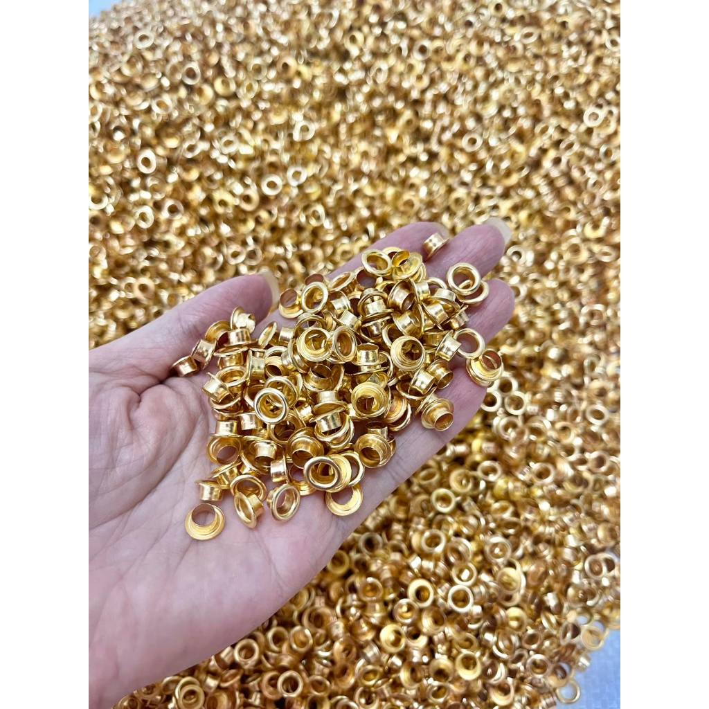 Khoen mắt cáo 5mm - Ô rê 5mm Sắt Bịch 100 cái Chuyên dùng đóng túi giấy, thẻ tag, bạt... - Ảnh 9