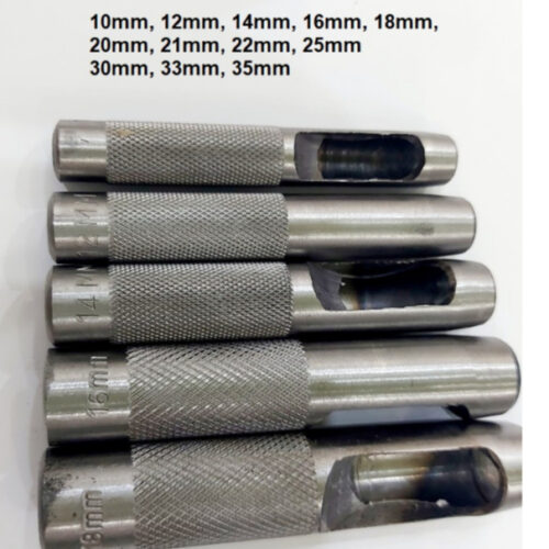 Cây đục lỗ Dụng cụ đục lỗ tròn Nhiều kích cỡ lớn Hàng NHẬP LOẠI 1 Size 10-12-14-16-18-20-21-22-25-30-33-35mm