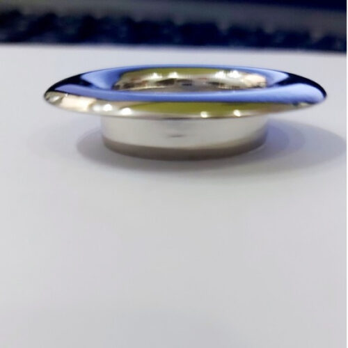 Alternative view of Khoen ore mắt cáo 20mm INOX không gỉ Màu bạc sáng bóng Khuy oze luồn quần áo, tạp dề, vải Phụ liệu may mặc
