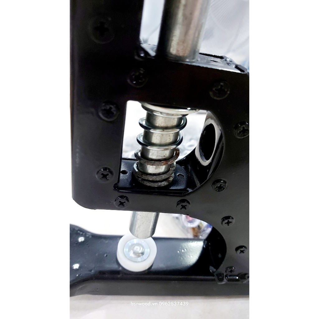 Máy đóng khoen bạt quảng cáo (Máy đóng khoen trực tiếp không cần đục lỗ sẵn) Máy dập lỗ khoen xài khoen 10mm KHÔNG XI - Ảnh 3