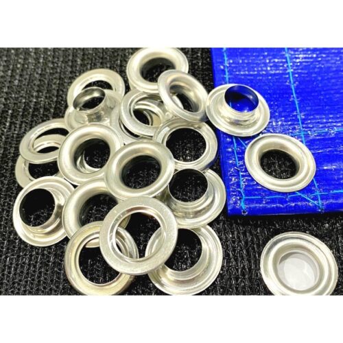 Alternative view of Khoen mắt cáo 12 x 23mm Đồng thau xịn Khuy bạt 12mm Chân cao 7mm Khoen 2 mặt