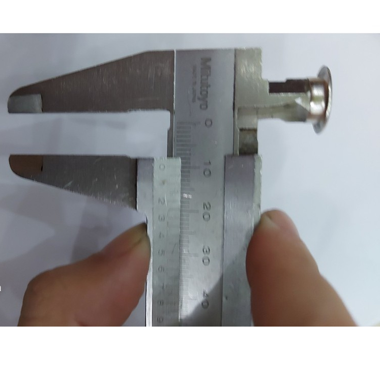 Khoen ore 10mm Khoen mắt cáo 10ly Bằng Thau không gỉ(mỏng) Màu Bạc Vàng Đồng Khuy mắt cáo Bấm Vải Phụ liệu may mặc - Ảnh 3