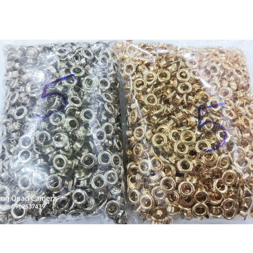 Khoen ore 5mm Khoen mắt cáo 5 ly Bằng INOX không gỉ Khuy mắt cáo bấm vải Phụ liệu may mặc cao cấp