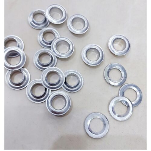Alternative view of Khoen bạt khoen ore 12 x 23mm Nhôm Khuy mắt cáo đóng bạt 12ly Chân cao 7mm Có long đền