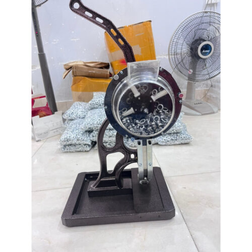 Máy dập khoen bạt bán tự động 10mm Tốc độ đóng nhanh Không cần dùng long đền Model máy BSR DKJ-BZD10