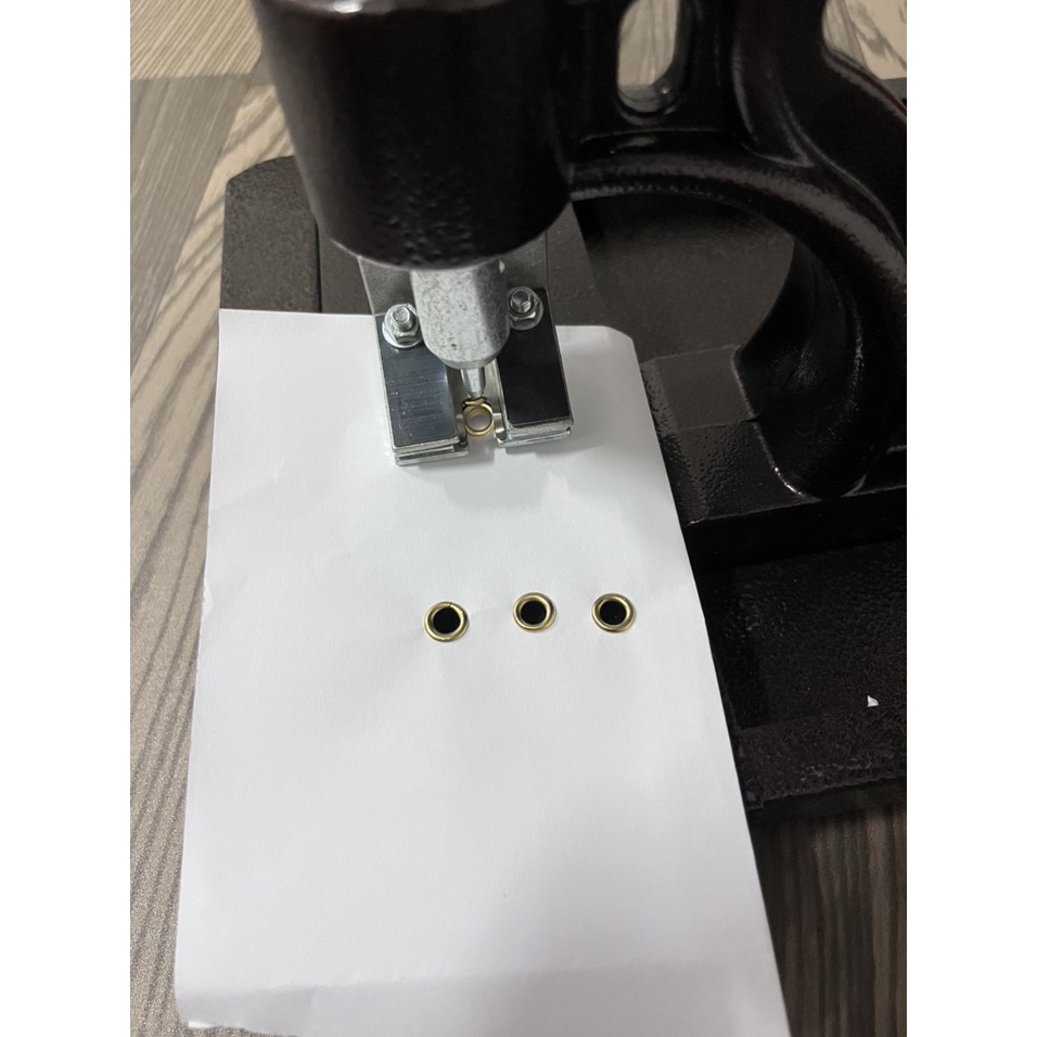 Máy dập khoen bạt bán tự động Size 5mm Tốc độ đóng nhanh Không cần dùng long đền - Ảnh 6