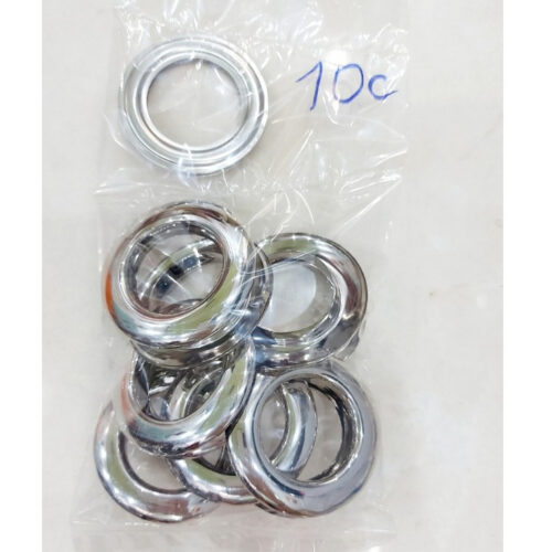 Alternative view of Khoen ore mắt cáo 30mm INOX không gỉ Màu bạc sáng bóng Khuy oze luồn quần áo, tạp dề, vải Phụ liệu may mặc