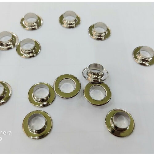 Alternative view of Khoen mắt cáo 10mm INOX không gỉ sáng bóng Mặt phẳng Phụ liệu may mặc cao cấp