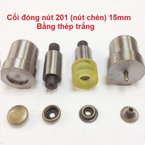 Alternative view of Cối đóng nút bấm quần áo, nút bóp, nút chén, nút nhựa (nút áo mưa), nút 5 chấu (nút áo em bé) Dùng cho máy thủ công
