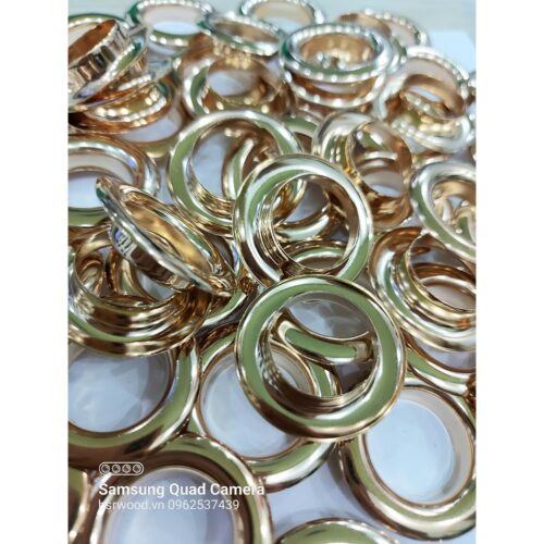 Alternative view of Khoen ore 20mm Khoen mắt cáo 20 ly Bằng INOX không gỉ MÀU VÀNG Khuy mắt cáo bấm vải Phụ liệu may mặc cao cấp