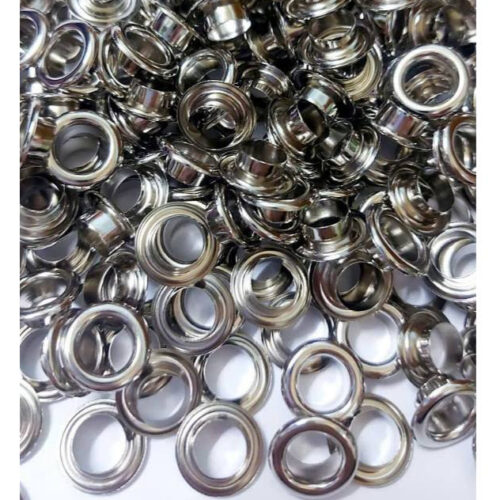Alternative view of Khoen mắt cáo 10mm INOX không gỉ sáng bóng Mặt cong Phụ liệu may mặc cao cấp