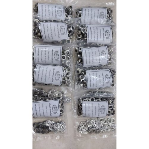 Alternative view of Khoen ore 8mm Khuy mắt cáo đóng bạt, bấm bạt  Bằng sắt Túi 100 cái KHOEN SẮT SẼ GỈ SÉT