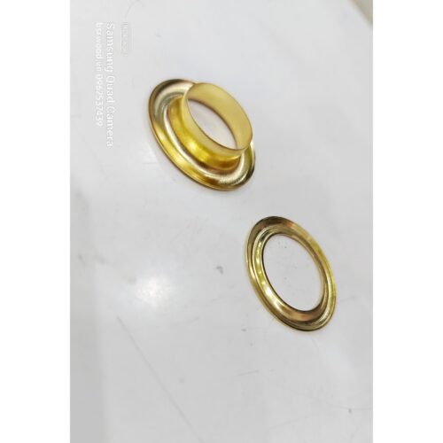 Alternative view of Khoen mắt cáo ore Nhiều size 3mm - 20mm Có long đền Chất liệu đồng thau (dày) không bị gỉ sét Phụ liệu may mặc