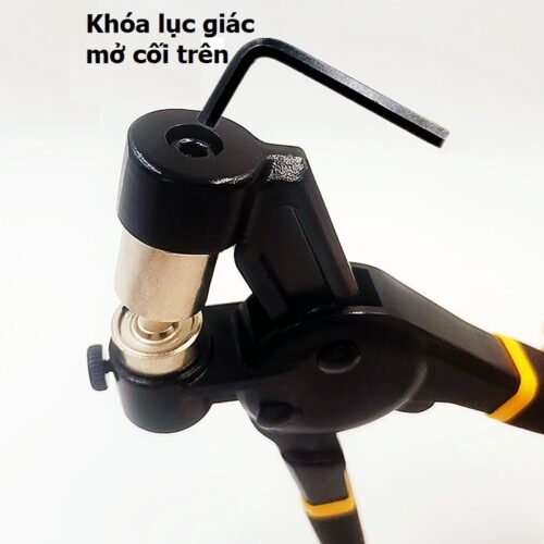 Alternative view of Kìm bấm khoen 5mm, 10mm, 12mm Bấm khoen lên giấy,da,bạt (không bấm lên vải) KÌM XỊN