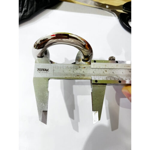 Alternative view of Khoen mắt cáo, khoen ore 40mm Bằng Inox sáng bóng, không gỉ