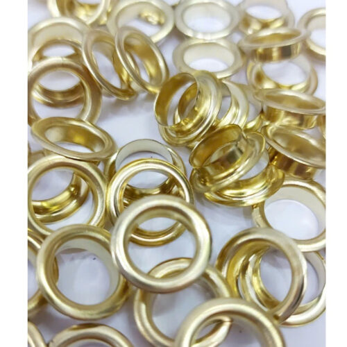 Alternative view of Khoen ore mắt cáo 8mm, 10mm Khoen mỏng, chân thấp Bịch 100 cái (có long đền) Bằng SẮT SẼ GỈ SÉT