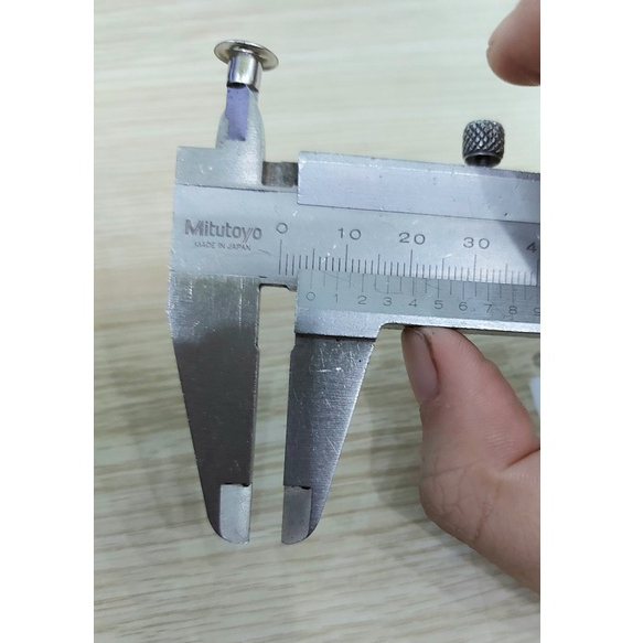 Khoen ore mắt cáo 5mm Chân cao 6ly Bằng Thau không gỉ Màu bạc màu vàng Khuy mắt cáo bấm vải, quần áo, túi xách, đồ da - Ảnh 8