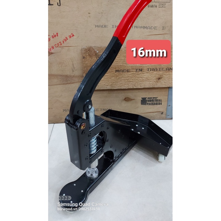 Máy dập khoen mắt cáo ore Đóng khuy bạt Thân bằng thép sơn tĩnh điện Không cần đục lỗ sẵn Size 8mm, 10mm, 12mm, 16mm - Ảnh 9