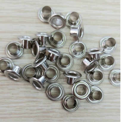 Khoen ore mắt cáo 5mm Chân cao 6ly Bằng Thau không gỉ Màu bạc màu vàng Khuy mắt cáo bấm vải, quần áo, túi xách, đồ da
