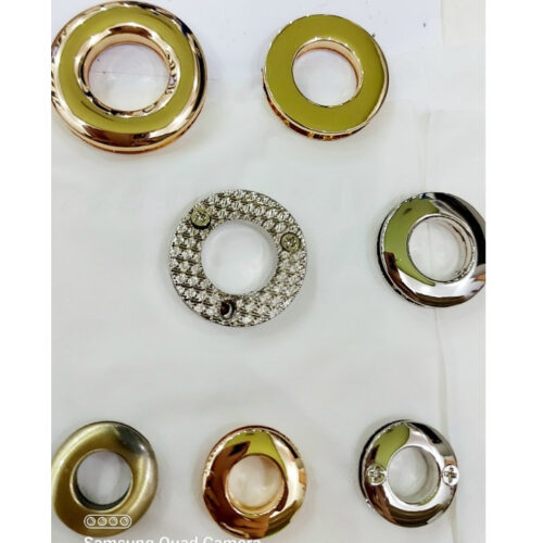 Alternative view of Khoen tròn Ore xoay vặn ốc vặn vít Size lọt lòng 1cm (10mm) 1.3cm (13mm) Bằng inox sáng bóng - Phụ kiện túi xách cao cấp