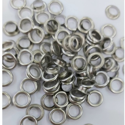 Khoen ore 8mm Khoen mắt cáo 8ly Bằng Thau không gỉ(mỏng) Màu Bạc Đồng Vàng Khuy mắt cáo Chuyên bấm vải Phụ liệu may mặc