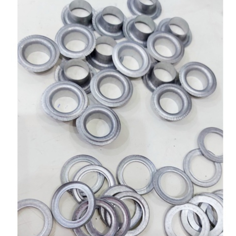 Alternative view of Khoen mắt cáo đóng bạt che mưa, bạt xe tải, bạt HDPE dày Khoen 12mm 16mm Bằng sắt xi Chân cao Bịch 100 cái Có long đền