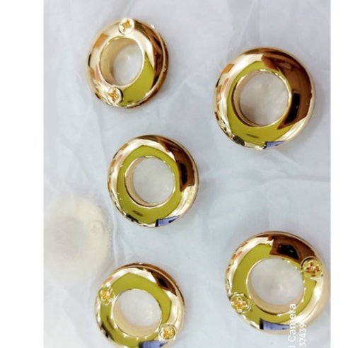 Alternative view of Khoen ore vặn vít Khoen mắt cáo bắt ốc 10ly 13ly 15ly 17ly Bằng INOX không gỉ Sáng bóng Phụ kiện túi xách Cao Cấp
