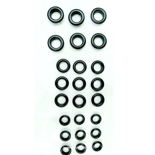 Alternative view of Khoen ore mắt cáo 10mm, 12mm, 14mm xi màu đen nhám (màu đen hẳn) Thau không gỉ Phụ liệu may mặc túi xách, balo, bạt ô tô