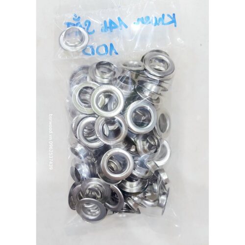 Alternative view of Khoen ore 14mm Khuy mắt cáo đóng bạt, bấm bạt Bằng sắt Túi 100 cái + 100 long đền